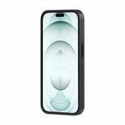 Pitaka MagEZ PRO 4 1500D Aramid Fiber MagSafe Case - кевларен кейс с MagSafe за iPhone 15 Pro (черен-сив)  1