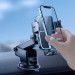 Joyroom Dual Coil Wireless Car Charger Phone Holder 15W - поставка за таблото на кола с безжично зареждане за Qi съвместими мобилни устройства (черен) 3