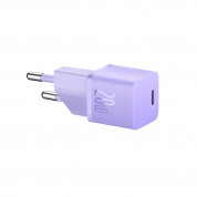 Baseus GaN 5 Mini Fast Wall Charger 20W (CCGN050105) (purple) 2