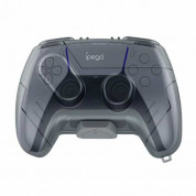 iPega P5039 Protective Case for Xbox and PS5 Controller (transparent)