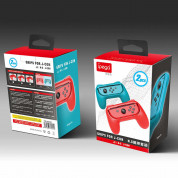 iPega SW087 Grip for JoyCon Controllers 2 pcs. (red and blue) 6