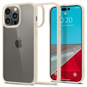 Spigen Crystal Hybrid Case for iPhone 14 Pro (sand beige)