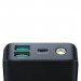 Joyroom Digital Display Power Bank 30W 30000 mAh - външна батерия с 2xUSB-A и 1xUSB-C изходи и технология за бързо зареждане (черен) 7