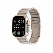 Mobile Origin Watch Titanium Band - титаниева каишка за Apple Watch 42мм, 44мм, 45мм, Ultra 49мм (сребрист)