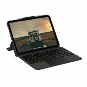 Urban Armor Gear Bluetooth Keyboard with Trackpad - полиуретанов калъф с клавиатура, тракпад и поставка за iPad 10 (2022) 7