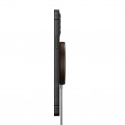 Nomad Leather Case for MagSafe - кожен (естествена кожа) кейс за Apple MagSafe оригинално магнитно захранване (тъмнокафяв) 6