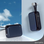 4smarts Power Bank Pocket 10000 mAh 30W - външна батерия с вграден USB-C кабел и USB-C изход с технология за бързо зареждане (син) 7