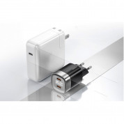 Toocki GaN Wall Charger Dual USB-C 35W PD - захранване за ел. мрежа с 2xUSB-C PD изходи с технология за бързо зареждане (бял)  5