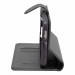 Tactical Field Notes Leather Flip Case - кожен калъф, тип портфейл с поставка и отделение за кр. карти за Samsung Galaxy A25 5G (черен) 2