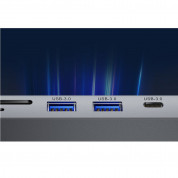 Toocki 7-in-1 Multifunctional Docking Station USB-C Hub 4K 30Hz (gray) 2