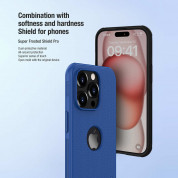 Nillkin Super Frosted Shield Pro Case - хибриден удароустойчив кейс за iPhone 15 Pro Max (сив) 2