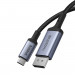 Baseus High Definition Series USB-C to DisplayPort Cable - кабел с поддръжка на 8K за свързване от USB-C към DisplayPort (150 см) (тъмносив) 5