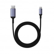 Baseus High Definition Series USB-C to DisplayPort Cable - кабел с поддръжка на 8K за свързване от USB-C към DisplayPort (200 см) (тъмносив) 1