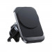 Lisen Magnetic Wireless Air Vent Car Mount 15W - поставка за радиаторa на кола с безжично зареждане за iPhone с Magsafe (черен) 1