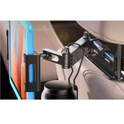 Lisen Adjustable Headrest Car Mount for mobile devices (black) 3