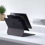Satechi Vegan Leather Magnetic Case - кожен кейс (с отделение за Apple Pencil 2) за iPad Pro 11 M2 (2022), iPad Pro 11 M1 (2021), iPad Pro 11 (2020), iPad Pro 11 (2018) (съвместим с Apple  Magic Keyboard) (черен) 6