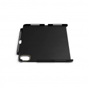 Satechi Vegan Leather Magnetic Case - кожен кейс (с отделение за Apple Pencil 2) за iPad Pro 12.9 M2 (2022), iPad Pro 12.9 M1 (2021), iPad Pro 12.9 (2020), iPad Pro 12.9 (2018) (съвместим с Apple  Magic Keyboard) (черен) 5