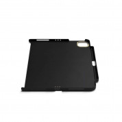 Satechi Vegan Leather Magnetic Case - кожен кейс (с отделение за Apple Pencil 2) за iPad Pro 12.9 M2 (2022), iPad Pro 12.9 M1 (2021), iPad Pro 12.9 (2020), iPad Pro 12.9 (2018) (съвместим с Apple  Magic Keyboard) (черен) 2