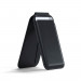 Satechi Vegan-Leather Magnetic Wallet Stand - кожен портфейл (джоб) с вградена поставка за прикрепяне към iPhone с MagSafe (черен) 1