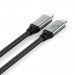 Satechi USB4 USB-C to USB-C Pro Cable, 8K, 240W, 40Gbps - здрав USB4 кабел с въжена оплетка за устройства с USB-C порт (120 см) (черен) 2