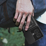 Tech-Protect CamShield Pro Hard Case - хибриден удароустойчив кейс с пръстен против изпускане за Motorola Edge 40 Neo (черен) 7