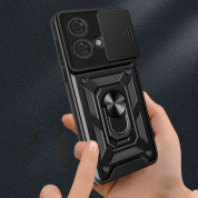 Tech-Protect CamShield Pro Hard Case - хибриден удароустойчив кейс с пръстен против изпускане за Motorola Edge 40 Neo (черен) 4