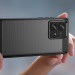 Tech-Protect Carbon Flexible TPU Case - тънък силиконов (TPU) калъф за Motorola Edge 40 Neo (черен) 4