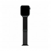 Decoded Milanaise Titanium Stainless Steel Watch Loop Band for Apple Watch 38mm, 40mm, 41mm (black) 3