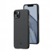 Pitaka MagEZ 3 600D Aramid Fiber MagSafe Case - кевларен кейс с MagSafe за iPhone 14 Plus (черен-сив)  1