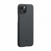 Pitaka MagEZ 3 1500D Aramid Fiber MagSafe Case - кевларен кейс с MagSafe за iPhone 14 Plus (черен-сив)  3