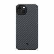 Pitaka MagEZ 3 1500D Aramid Fiber Case for iPhone 14 Plus (black-grey) 1