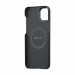 Pitaka MagEZ 3 1500D Aramid Fiber MagSafe Case - кевларен кейс с MagSafe за iPhone 14 Plus (черен-сив)  5