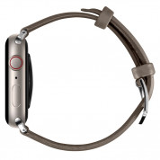 Spigen Kajuk Watch Band - кожена каишка (естествена кожа) за Apple Watch 38мм, 40мм, 41мм (кафяв) 4