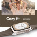 Spigen Kajuk Watch Band - кожена каишка (естествена кожа) за Apple Watch 38мм, 40мм, 41мм (кафяв) 11
