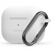 Spigen Airpods Pro Silicone Fit Case - силиконов калъф с карабинер за Apple Airpods Pro (бял) 6