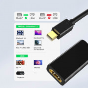 Ugreen MD112 Mini DisplayPort to HDMI Converter 4K - адаптер за свързване на Mini DisplayPort към HDMI (4K) (черен)  5