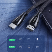 Ugreen 8K HDMI Male Cable - високоскоростен 8K HDMI към HDMI кабел (300 см) (черен) 3