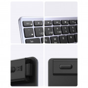 Ugreen KU005 Wireless Membrane Bluetooth Keyboard (silver-black) 4