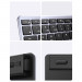 Ugreen KU005 Wireless Membrane Bluetooth Keyboard - безжична клавиатура за Mac, PC и други блутут устройства (сребрист-черен) 5