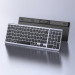 Ugreen KU005 Wireless Membrane Bluetooth Keyboard - безжична клавиатура за Mac, PC и други блутут устройства (сребрист-черен) 7