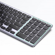 Ugreen KU005 Wireless Membrane Bluetooth Keyboard (silver-black) 8