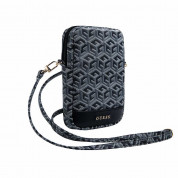 Guess PU G Cube Wallet Phone Zipper Bag (black)