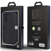 Audi Genuine Leather Case for iPhone 13 Pro, iPhone 13 (black) 4