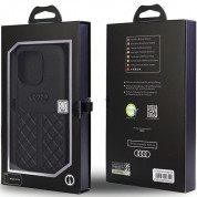 Audi Genuine Leather Case for iPhone 14 Pro (black) 6