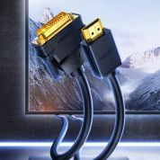 Ugreen HDMI Male To DVI Male Cable 1080p - HDMI към DVI кабел (200 см) (черен) 1
