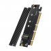 Ugreen Expansion Card Disk Adapter M.2 NVMe SATA M key PCIe 4.0 x16 64Gbps - преходник за M.2 NVMe SATA памети 1