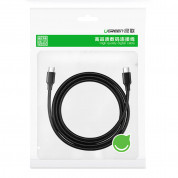 Ugreen USB-C to USB-C Fast Charging Cable 60W - здрав кабел с бързо зареждане за устройства с USB-C порт (50 см) (черен) 8