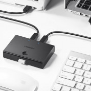 Ugreen USB-A 2.0 Hub 2 -port Switch Box (black) 2