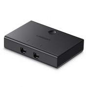 Ugreen USB-A 2.0 Hub 2 -port Switch Box (black) 1
