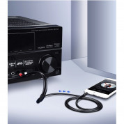 Ugreen AV116 2xRCA Male to 3.5mm Male Audio Cable - качествен аудио кабел 2xRCA (мъжко) към 3.5mm (мъжко) (200 см) (черен) 5